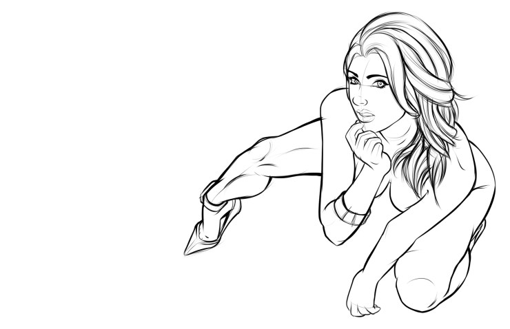 11 Crouch Tight-Pencil