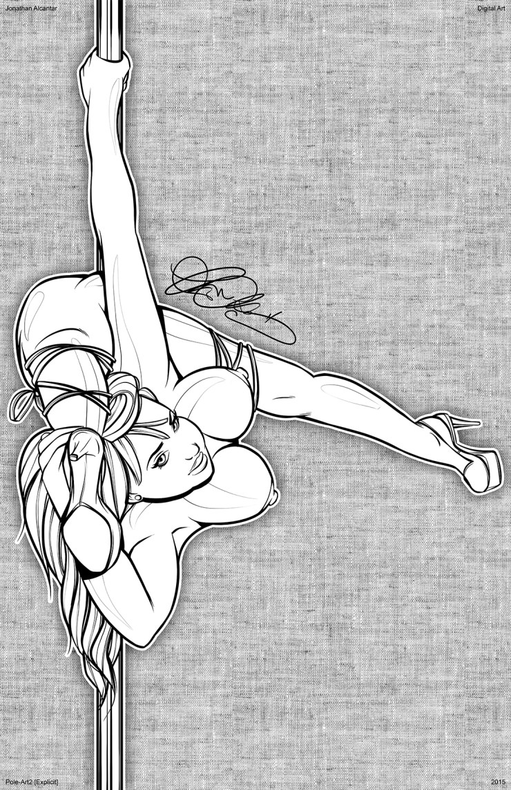 28 Pole-Art2 [Explicit] Ink 17x11
