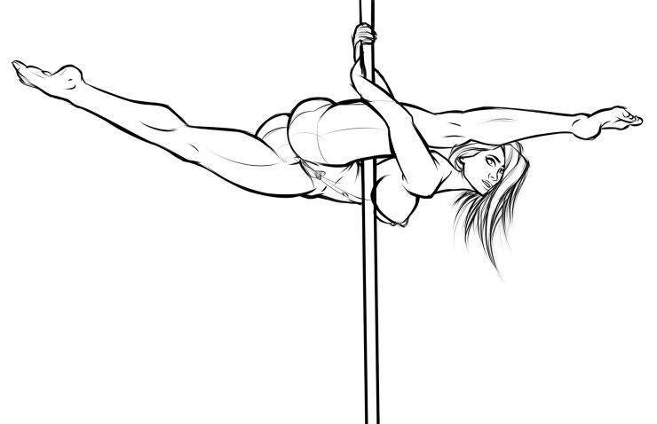 30 Pole-Art1 [Explicit] Tight-Pencil