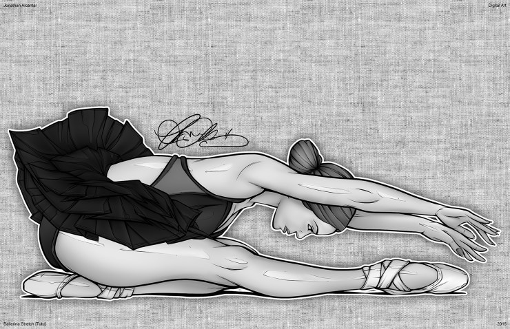 49 Ballerina Stretch [Tutu] Gradient 17x11