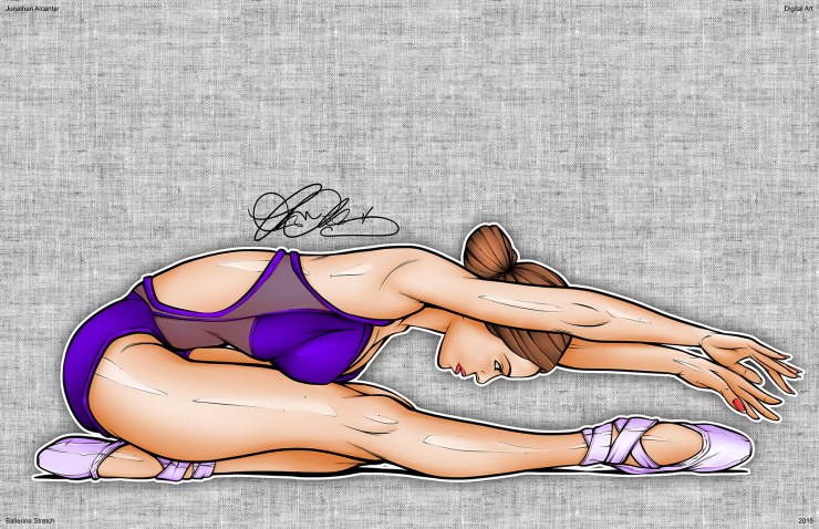 51 Ballerina Stretch Full-Color 17x11