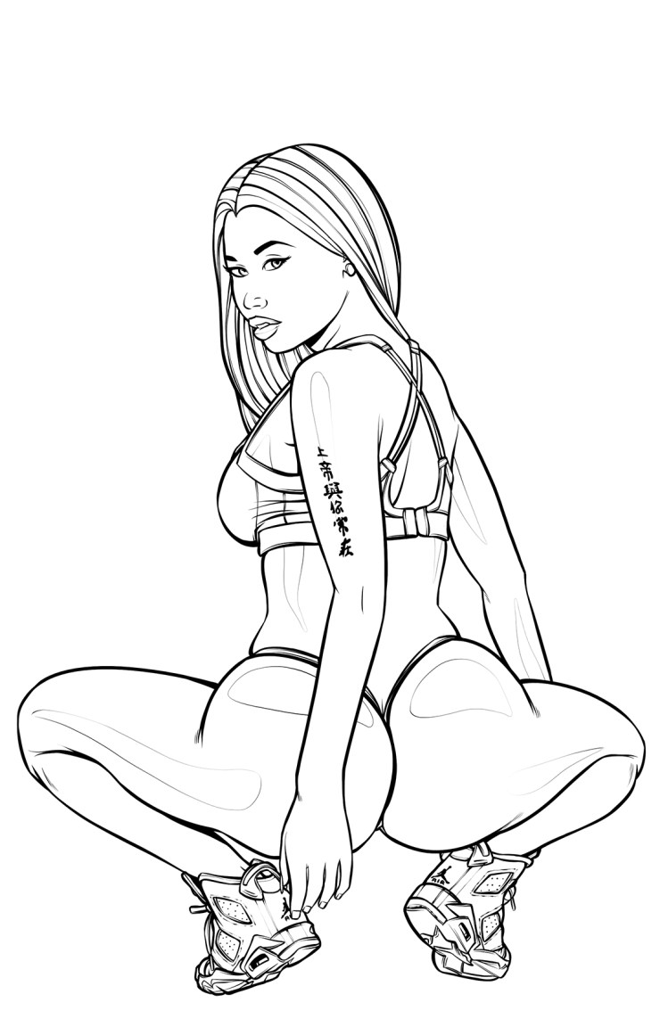 51 Nicki Minaj Anaconda Ink