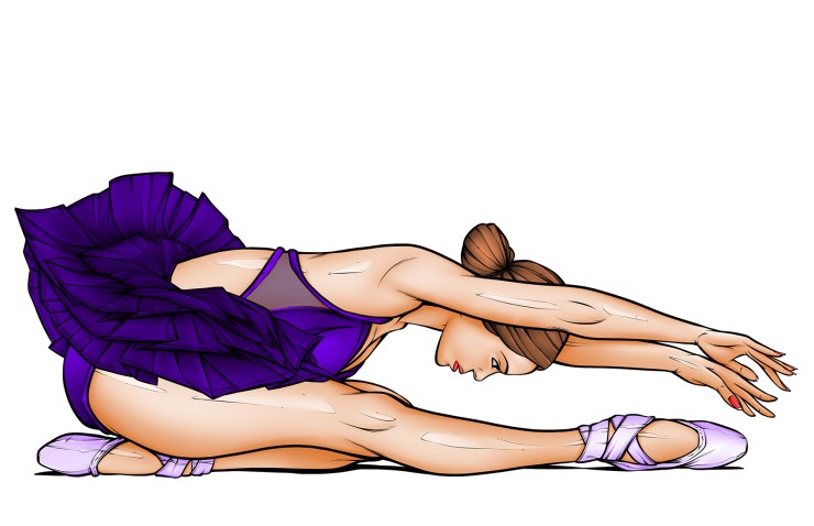 78 Ballerina Stretch [Tutu] Full-Color