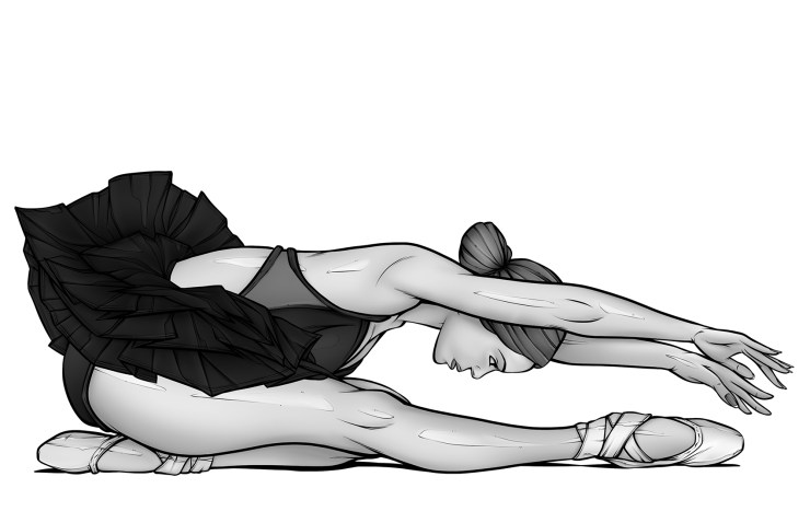 80 Ballerina Stretch [Tutu] Gradient