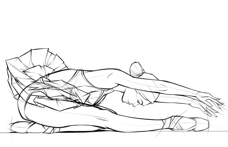 82 Ballerina Stretch [Tutu] Tight-Pencil