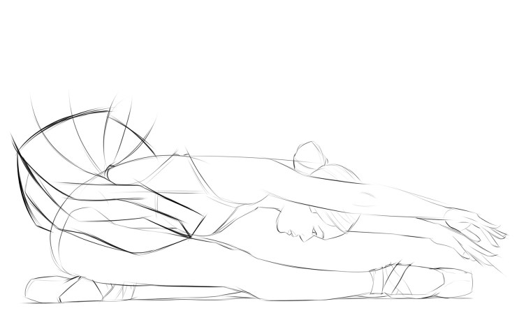 83Ballerina Stretch [Tutu] Sketch